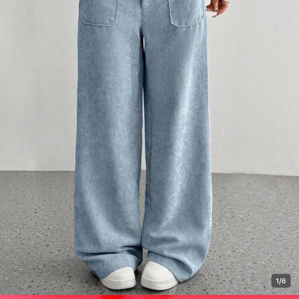 Women’s Light Blue Pants - Picture 2 of 6